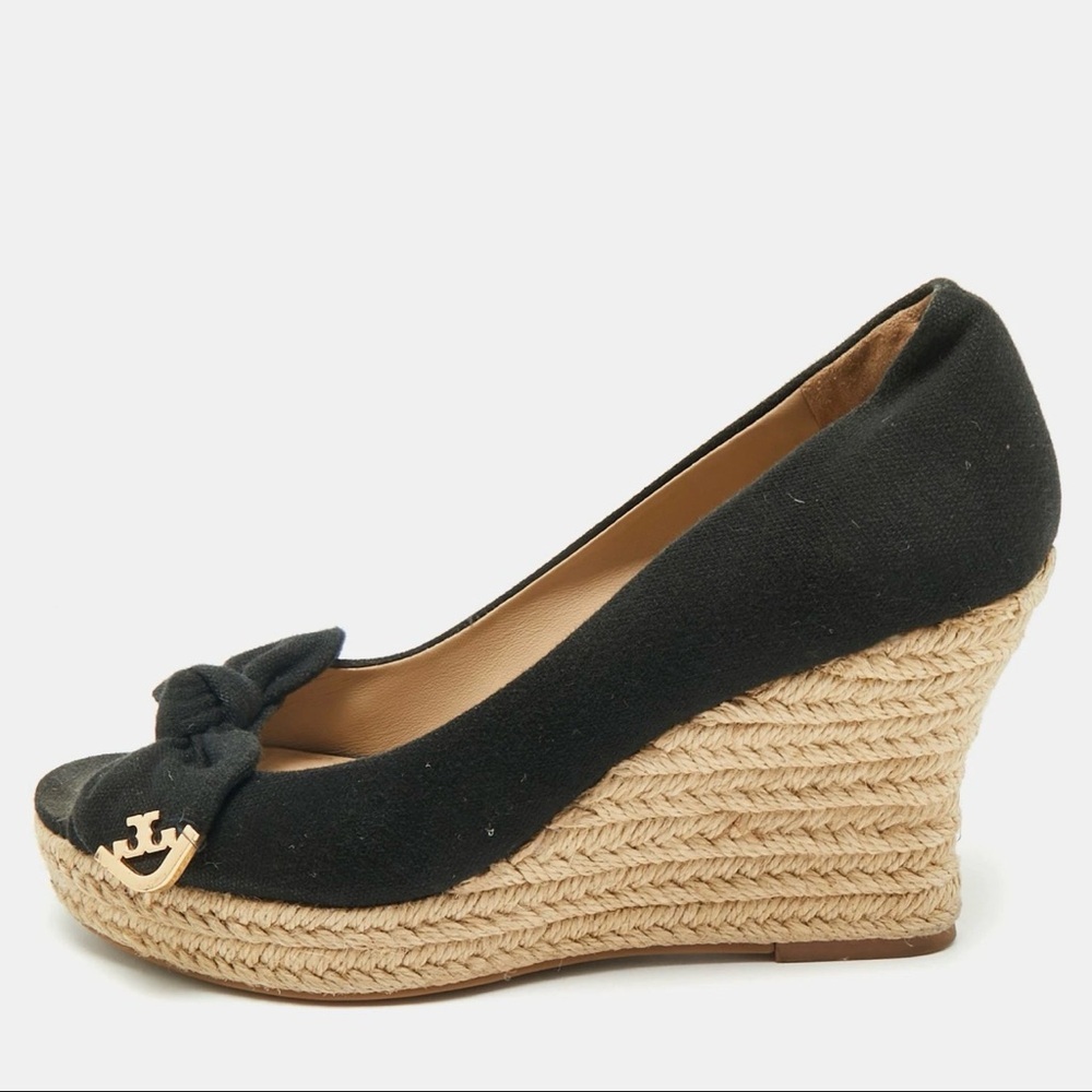 Tory Burch Elegant Black Bow Women's Shoes